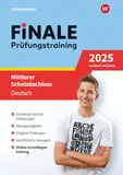 FiNALE - Prüfungstraining Mittlerer Schulabschluss Nordrhein-Westfalen: Deutsch 2025 Arbeitsbuch mit Lösungsheft