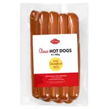 HOT DOG WORLD - Jumbo Classic Hot Dog Wurst 100 g (8er Pack)