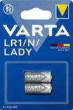 VARTA Batterien LR1/N/Lady, 2 Stück, Alkaline Special, 1,5V, für Uhren, Alarmanlagen, Fotoapparate, Taschenrechner, Garagentoröffner