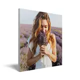 MIXPIX Fotokacheln 20x20 cm quadratisch im 1er-Set – Ihre individuelle Galerie – Leichte Schaumstoff-Dekorfliese mit personalisiertem Foto für Ihren Wohnraum – Wanddekor Fotocollage