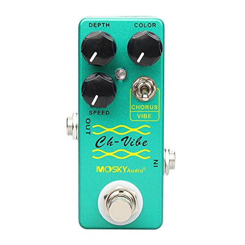 Mosky CH-VIBE - Chorus/Vibrato-Pedal im Vintage-Stil