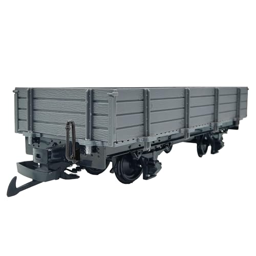 ML-Train Niederbordwagen gerade grau - Selbstbauwagen/Bausatzwagen - Gartenbahn Spur G