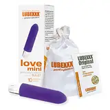 LUBEXXX love mini purple - Mini-Massager für ein intensives Vergnügen. Klein, kompakt, handlich, kraftvoll, leise und mit 10 Vibrationsstufen. Seidig-glatte Oberfläche und sehr einfach zu bedienen!