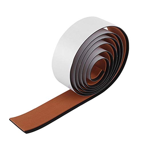 Tbest bodenbelag Boot,Bootsmatten, rutschfeste Bootsbodenmatte Eva Schaum Marine Bodenbelag Matte Selbstklebende Imitation Teak-Teak-Yachtdecking Dekorative Pad Dämpfung