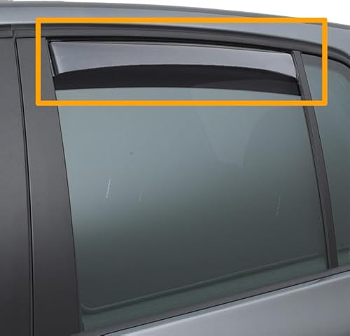 Hintere Windabweiser (1 Set) für die Fahrer und Beifahrerseite-CLI004M2270 passend für Dacia Duster III SUV, TYP DJF, 5-Door, 2024-