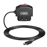 Dash Cam USB-Stromkabel, Dash Cam Hardwire Kit - Auto-Dashcam-Ladegerät Dashcam-Festkabel mit Zwei Modi | Praktisches Autozubehör Dash-Kamera-Autoladekabel für Auto-Dashcams-Radar