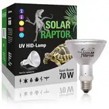 SOLAR RAPTOR HID UV-Strahler, Metalldampflampe, Wärme & UV-Lampe für Terrarien (70 Watt/Spot)