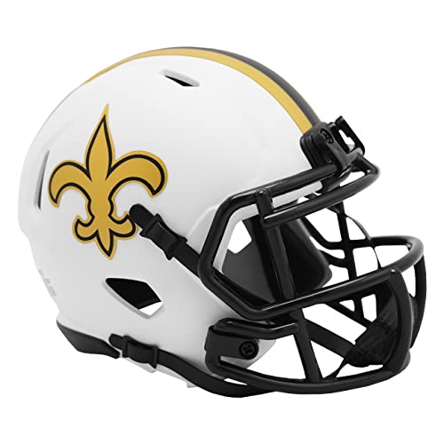 NFL Mini Helm Speed New Orleans Saints Lunar Eclipse Footballhelm