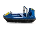 siku 0890, Hovercraft Polizei, Kunststoff, Blau/Gelb, Kombinierbar mit Polizeifahrzeug und Polizeiboot