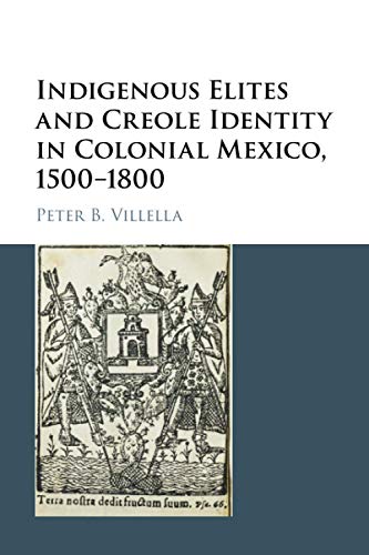 Indigenous Elites and Creole Identity in Colonial Mexico, 1500–1800 (Cambridge Latin American Studies, 101, Band 101)