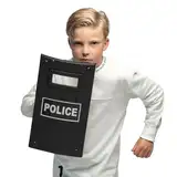 Boland 00444 - Schutzschild Polizei für Kinder, 40 cm, SWAT, Kostüm Zubehör für Karneval und Mottoparty