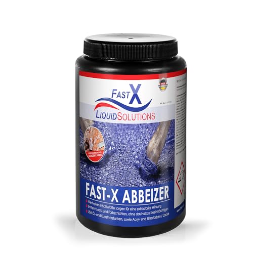 FAST X Abbeizer – 1L – Hochwirksamer Entferner für Lacke und Farben