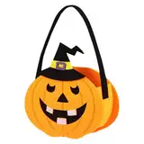 Nlrlo Halloween-Vliesbeutel, Vliesbeutel, große wiederverwendbare Halloween-Goodies Taschen für Goody Candy Bags Partyzubehör