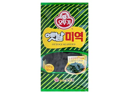 OTTOGI Getrockneter Seetang – Koreanische Delikatesse für Suppen und mehr – OG ASIA - 100g