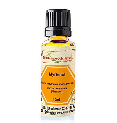 Myrtenöl (10 ml) 100% naturreines ätherisches Myrten Öl