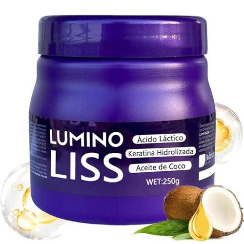 Lumino Liss Alisado, Lumino Liss Sin Formol, Luminoliss Glättung ohne Formol, Lumino Liss Straightening Cream, Straight Hair Cream, Restores Hair Natural Silkiness (1)