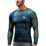 Hayabusa Fusion Rashguard - Blauw/Groen