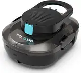 TALOSBO Pleco S1 Poolroboter, 80 Min Automatische Reinigung, Dual Motoren Poolreiniger Selbsteinparkfunktion mit 2,5 Stunden Ladezeit Poolsauger Akku für Flache Böden Pools