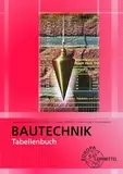 Tabellenbuch Bautechnik: Tabellen, Formeln, Regeln, Bestimmungen