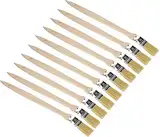 KOTARBAU® 10er Set Heizkörperpinsel 25 mm Winkelpinsel Lasurpinsel Lackierpinsel Malerpinsel Holzpinsel für Schwer Zugängliche Stellen