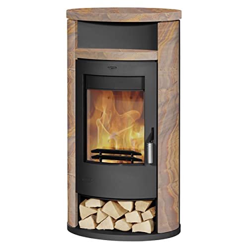 Fireplace K1266 Alicante Kaminofen Stahl Schwarz | Loticstone