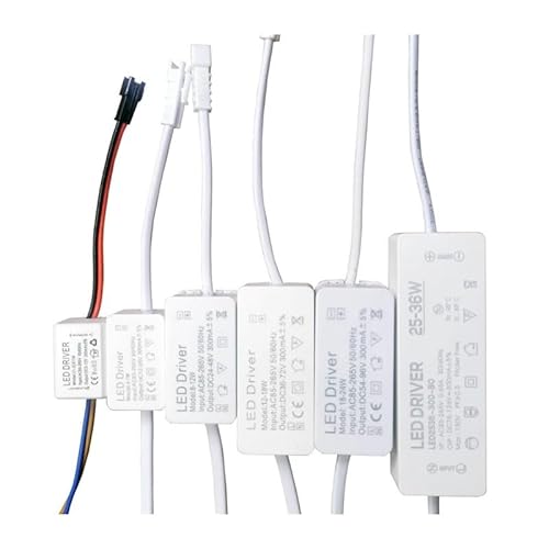 BYLSAGWHT LED Driver 300mA 1W 3W 5W 7W 12W 18W 20W 25W 36W for LEDs Power Supply Unit AC85-265V Lighting for LED Power Lights(18-25W)