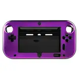 OSTENT Anti-Schock Hard Aluminum Box Cover Case Shell kompatibel für Nintendo Wii U Gamepad Farbe Lila