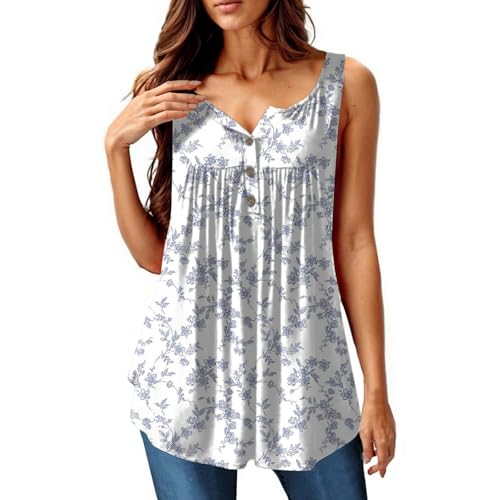 Shirts Damen Sommer, 100% Polyester Lila Uni, sommerliche Eleganz Damen Tanktop locker t-Shirt Damen Baumwolle Kurzarm Tops für Damen Set Damen Sommer Oberteile t-Shirt Damen v Ausschnitt, 3XL