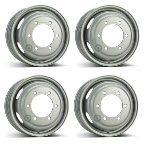 4x Alcar Stahlfelgen 4-9471 6.0Jx16 ET123 6x205 kompatibel mit Mercedes Benz Sprinter