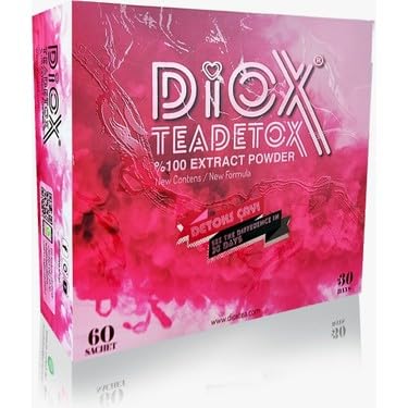 Neue Verpackung mit Diox -Tee -Hologramm Barcode 60 Beutel