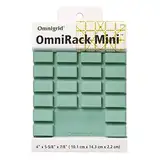 Omnigrid 2117 OmniRack Ruler Storage Lineal-Aufbewahrungsregal, mintgrün, 4.1" x 5.7" (Mini)