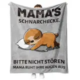 KAAYEE Muttertagsgeschenke für Mama, Kuscheldecke Geschenke für Mama zum Muttertag Geburtstag Valentinstag Weihnachten, Geburtstagsgeschenk für Mutter Frauen von Tochter Sohn 1.3 * 1.5 M Decke