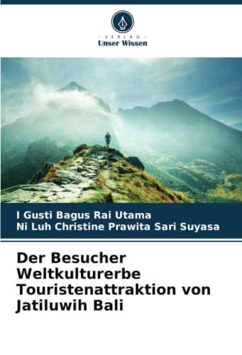 Der Besucher Weltkulturerbe Touristenattraktion von Jatiluwih Bali