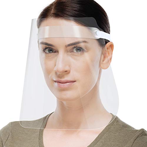 XL Gesichtsschutz Gesichtsvisier Schutzschild Face Shield Visier Augenschutz Schutzvisier Anti-Beschlag Klar