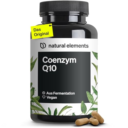 Coenzym Q10 – 200mg pro Kapsel – 120 vegane Kapseln – 4 Monate Reichweite – hochwertiges Q10 – hochdosiert, in Deutschland produziert & laborgeprüft