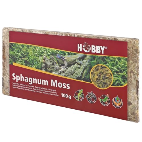 Dohse Aquaristik Hobby 34170 Spaghnum Moss, tropisches Substrat für Terrarien und Orchideen