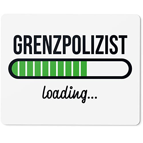 JUNIWORDS Mauspad Mousepad, Grenzpolizist Loading (6198924)