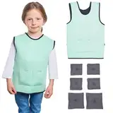 Gewichtsweste Kinder | Weighted Vest als ADHS Hilfsmittel und Autismus Hilfsmittel | Autismus-Sensorik-Kleidung | anpassbare Gewichtweste | Weight Vest für Kinder | Weste Kinder Jungen und Mädchen