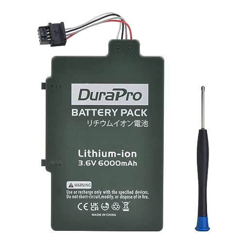 DuraPro 6000mAh Battery Akku for Nintendo Wii U Wii-U WUP-012 WUP-010 Gamepad