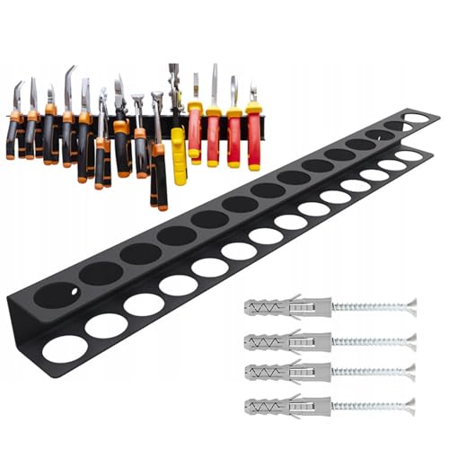 Zangenhalter Wandhalterung - Metall Schraubendreher Organizer, Anbieter Von Handwerkzeugorganisatoren Und Lagerung, Stahl Organizer Halterung für Schraubendreher, Schraubenschlüssel, Handwerkzeug