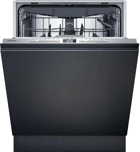 Siemens SX63EX06VE, iQ300 Smarter Geschirrspüler, Vollintegrierte-Spülmaschine, 60 cm, XXL, Besteckschublade, Dreifach rackMatic, Besonders leise, infoLight, intesiveZone, varioSpeed