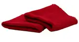 2 Elastische Bündchen für Kleidung - Ideal zum Nähen und Reparieren von Kleidungsstücken | Perfekt für Pullover, Hosen und Trainingsanzüge | 7,5 cm breit. (46. ​​​​Rot)