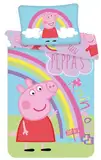 Jerry Fabrics PEP016 Baby Bettwäsche Peppa Wutz 100x135 cm