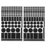 jojofuny 2St Punkte LED-Leuchten lichtblocker aufkleber Lichtblockierende Sticker Verdunkelungs Aufkleber, Blackout Aufkleber FüR Router, Uhren Und Elektrische GeräTe