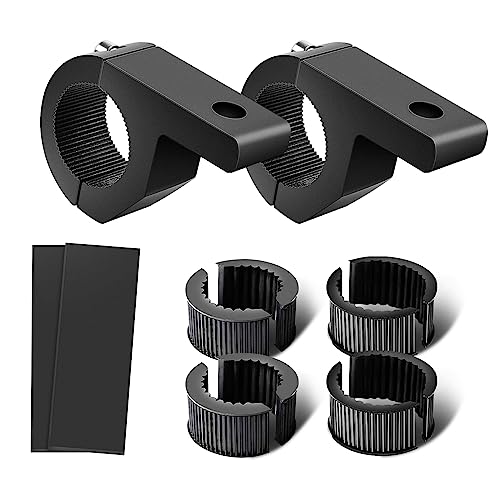 Chelhead 2 Stück Arbeitsleuchten Halterung Universal 19-32mm, 0.75" 1.25", Universelle Klemmhalterung Geeignet für Motorräder Geländewagen, ATVs, UTVs, LKWs