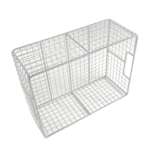 yjnhxns Ablage für medizinische Instrumente, Sterilisationskorb aus Edelstahl 304, großes Loch, rechteckig, Reinigungskorb für Instrumente im Versorgungsraum(30cm*20cm*15cm)