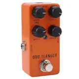Flanger-Gitarrenpedal für E-Gitarre, Bass, True Bypass, Analoge Vintage-Flanger-Gitarren-Effektpedale, Gitarren-Flanger-Pedal, Analoge Flanger-Effektpedale
