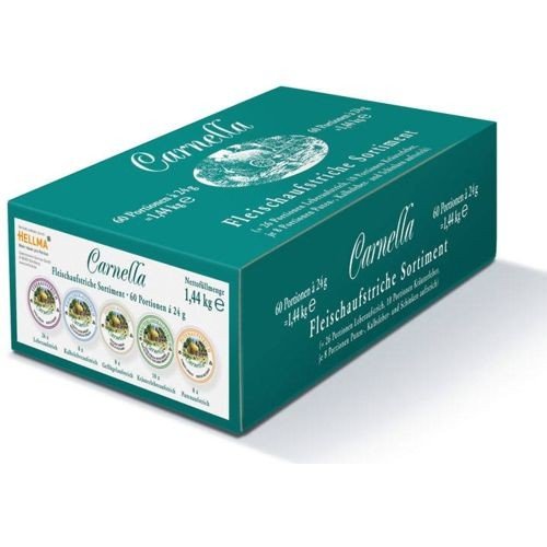 Carnella - Fleischaufstrich Portionen - Mix Sortiment - 60 x 24 g