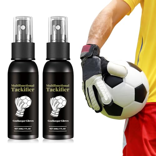 Sternstunde Griffspray für Torwarthandschuhe, 2 Stück 30ml Get The Grip Spray, Sofortige Griffkraft & Haftung, Ideal für Torwarthandschuhe, Kompakt & Leicht, Profi-Qualität