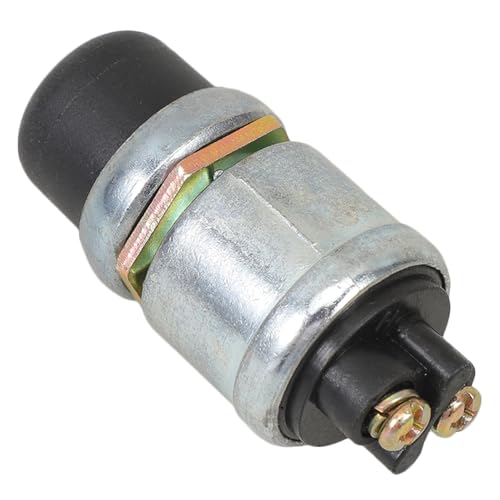 Vaguelly Start-/zündknopf Des Fahrzeugs Anlasser Motor Starten Knopf Auto Drücken Druckknopf Zum Starten Des Motors Motorstartschalter Für Lkw Zündknopf Für Fahrzeug Motorstartknopf Eisen